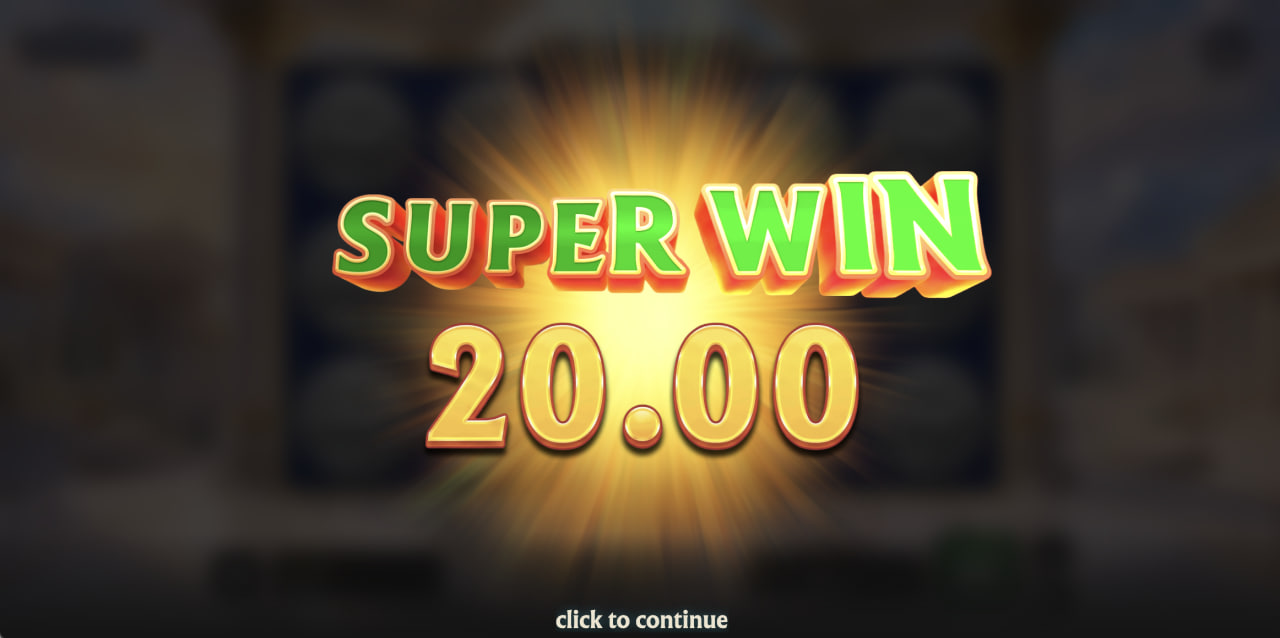 Schermata Super Win di Zeus Flip davanti al tempio greco